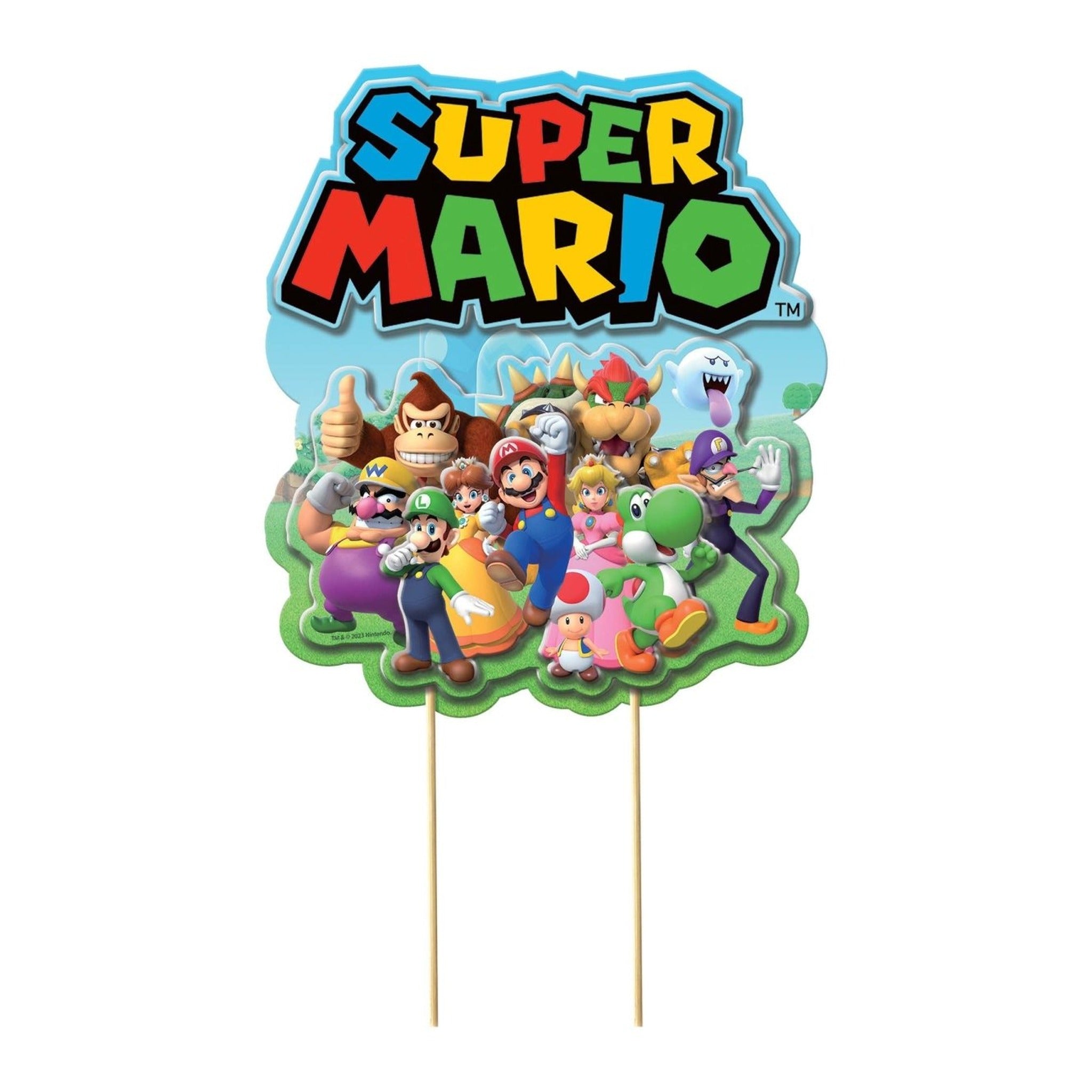 Super Mario Cake Topper